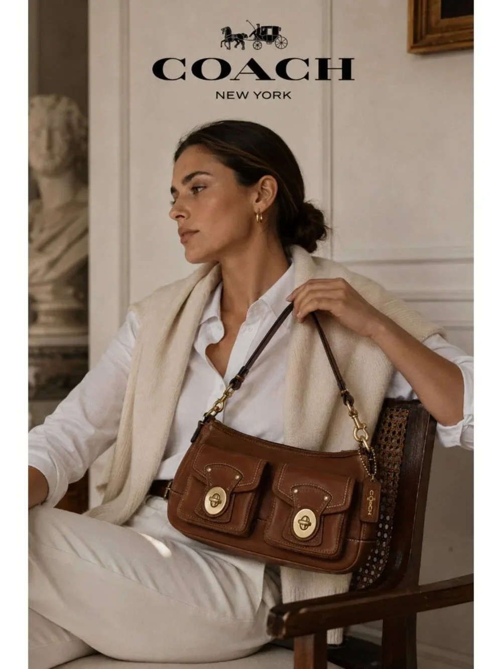 Coach details brand